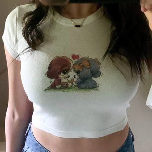 Puppy Love Crop Top